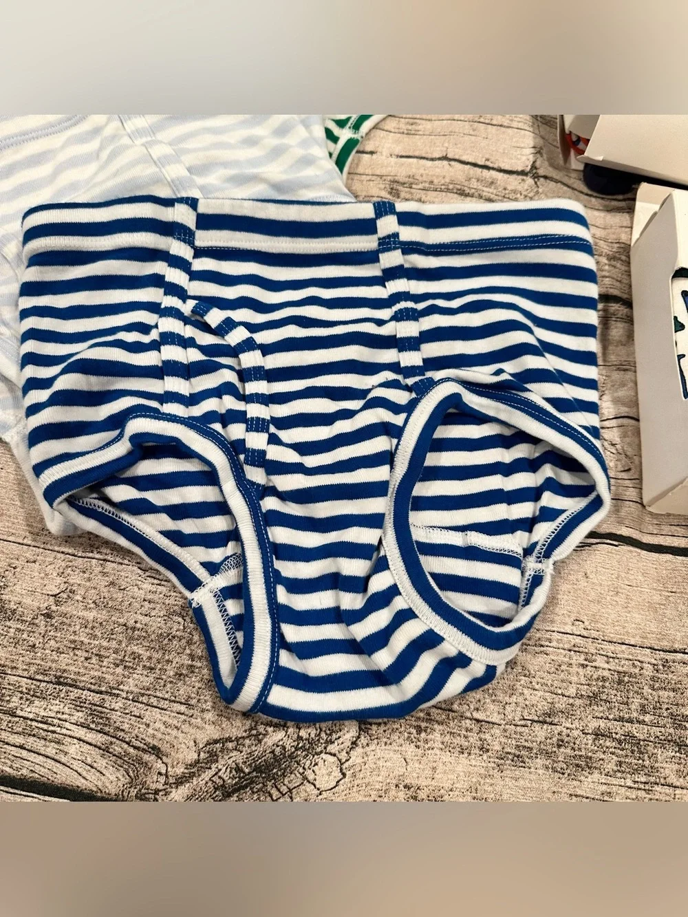 Lot of 6 NWT Hanna Andersson Organic Boys' Briefs & 3 NWOT Briefs All Size LG